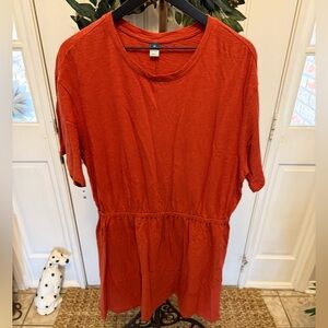 Old Navy Comfy Shirt Dress SS XL
